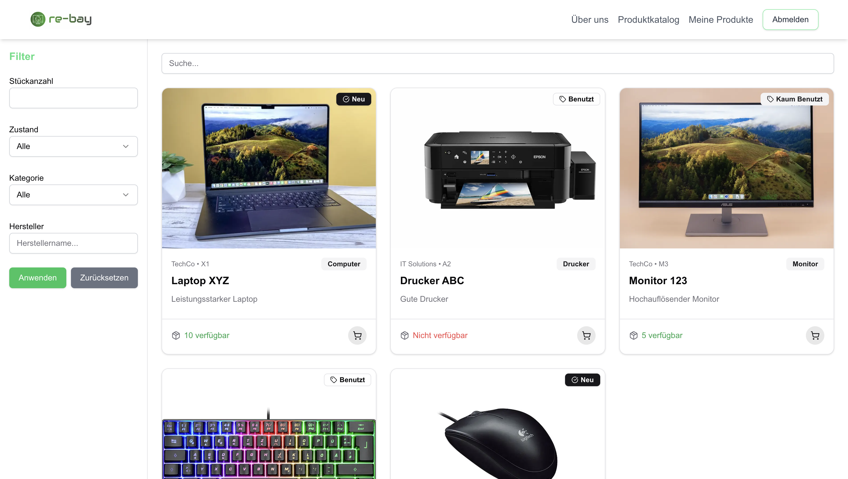 Produktkatalog